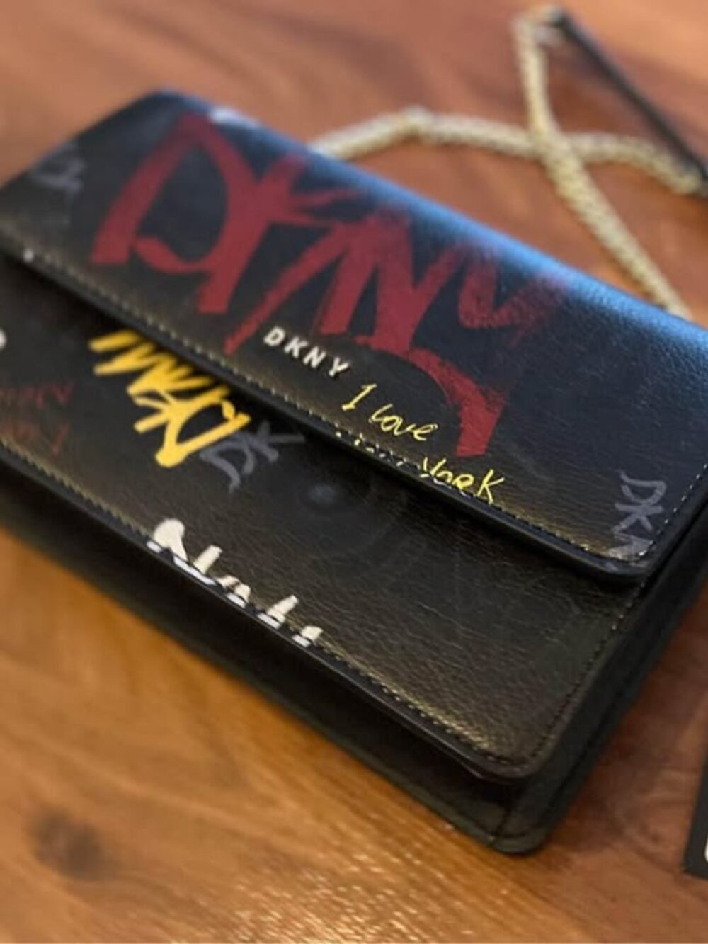 DKNY Graffiti Crossbody Bag